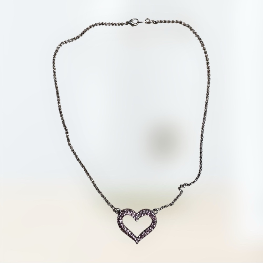 Elegant Heart Pendant Necklace